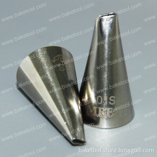 Food grade Stainless steel cake decorating tools, flower piping nozzles with high quality#101S